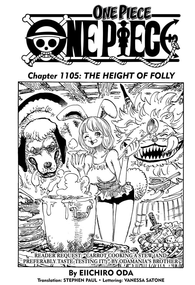 One Piece, Chapter 1105 image 01